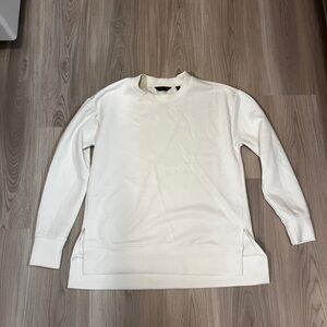 Danskin Women's Cream Crew Neck Sweater